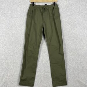 GRC Grand Running Club Straight Leg Pants Mens Size S Olive Green Streetwear‎